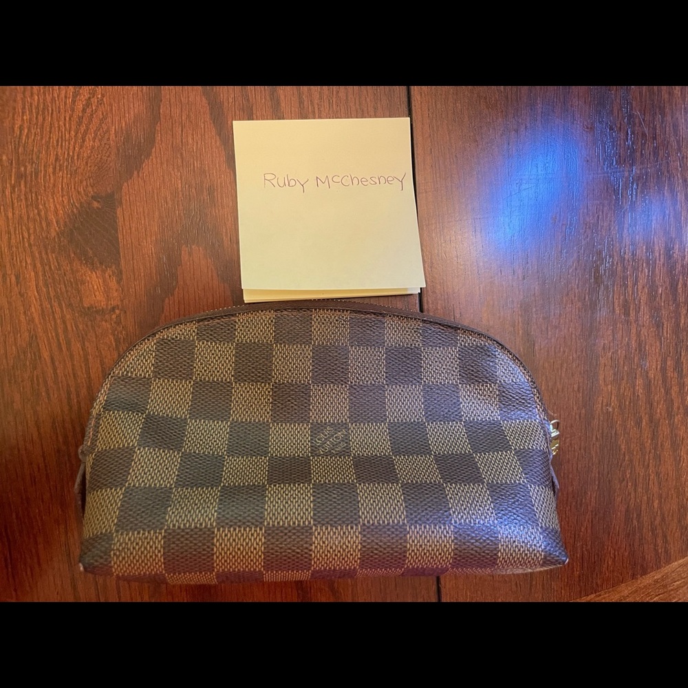 Louis Vuitton Damier Ebene Cosmetic Pouch PM